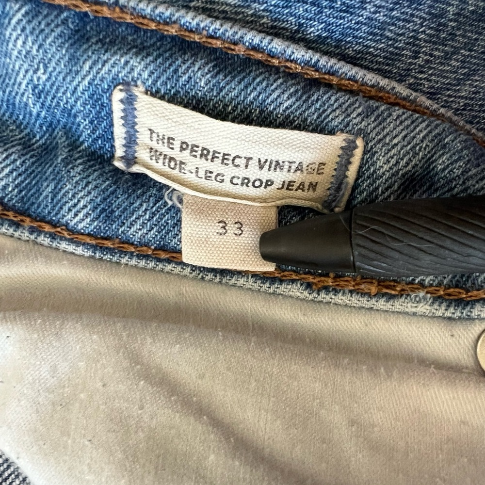Madewell The Perfect Vintage Wide-Leg Crop Jean - Picture 6 of 8